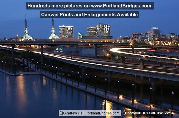 Light Streaks, Oregon Convention Center (Portland, Oregon)