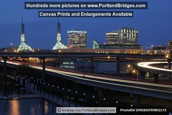 Light Streaks, Oregon Convention Center (Portland, Oregon)