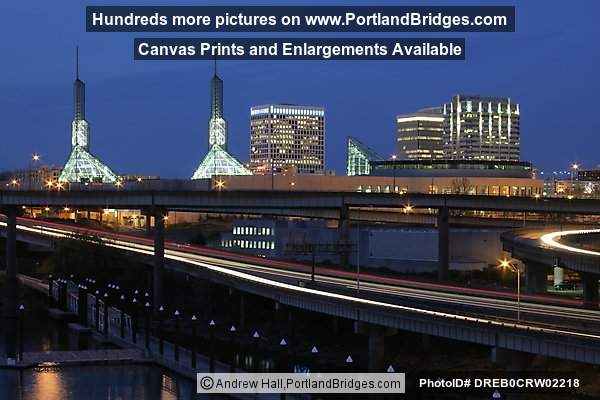 Light Streaks, Oregon Convention Center (Portland, Oregon)