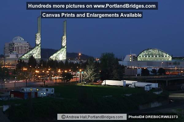 Oregon Convention Center, Dusk (Portland, Oregon)