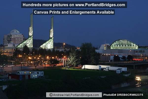 Oregon Convention Center, Dusk (Portland, Oregon)
