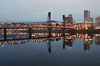Portland Downtown Daybreak Misc 