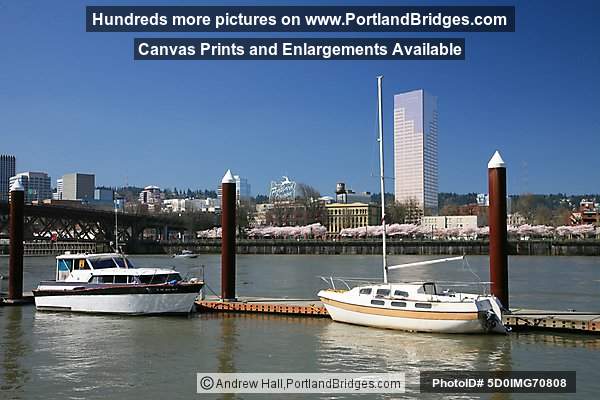 Willamette River, Portland Waterfront, Boats