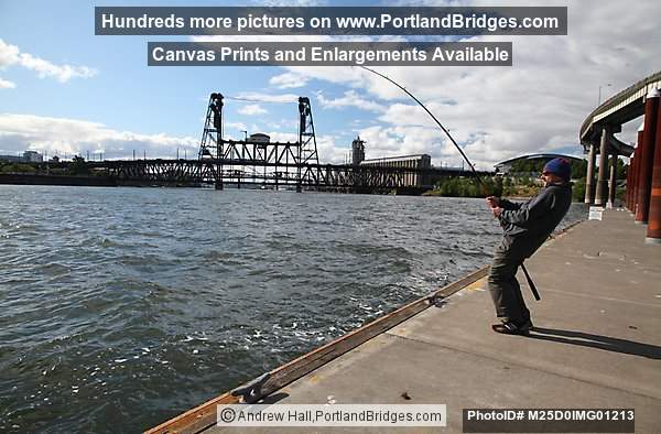 Willamette River Fisherman (Portland, Oregon)
