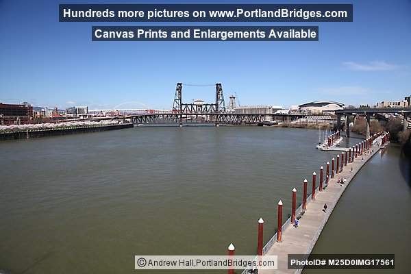 Portland Eastbank Esplanade, Steel Bridge
