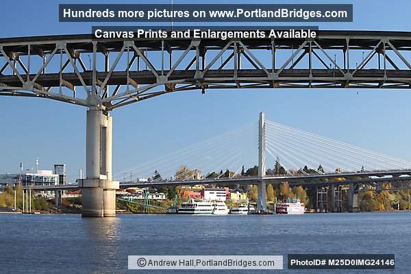 Tilikum Crossing, Marquam Bridge (Portland, Oregon)