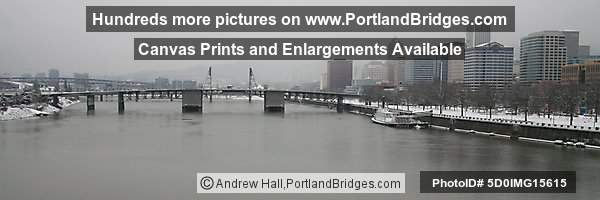 Portland Snow, Portland Riverfront