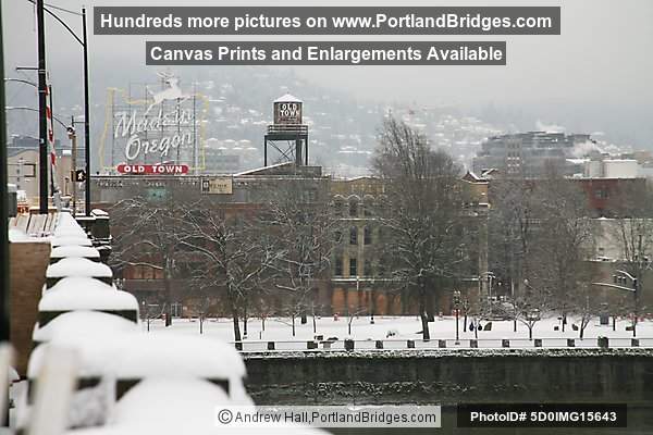 Portland Snow, Former Made in Oregon Sign