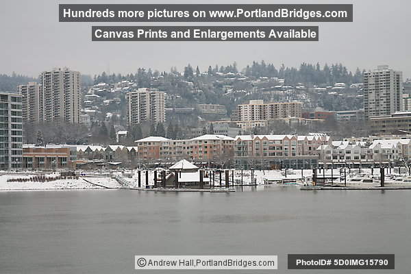 Portland Snow, Riverplace
