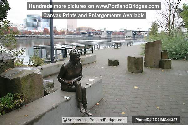 Vera Katz Statue, Portland Riverfront