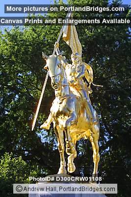Joan of Arc Statue, 39th and Glisan