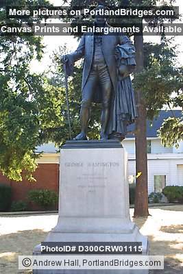 George Washington Statue (NE Sandy Blvd), Portland, Oregon