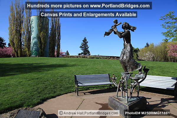 Joy (Pioneer Woman) Statue, Council Crest Park, Portland