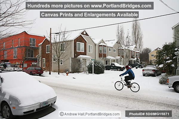 Portland Snow, Knott Street, Eliot Neighborhood