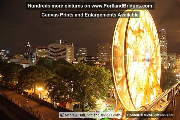 Rose Festival 2012, Ferris Wheel, Downtown Portland
