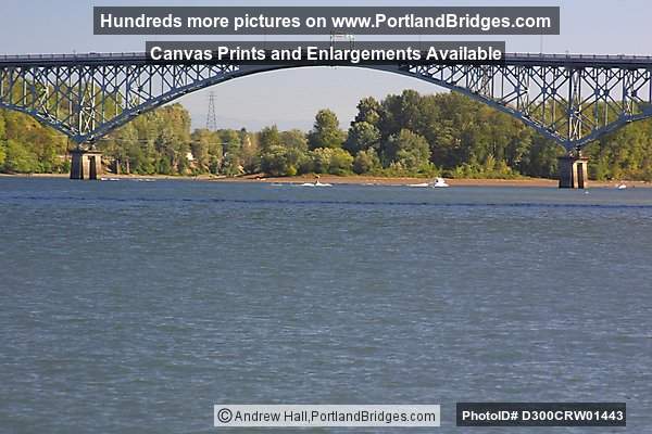 Willamette River, Ross Island Bridge (Portland, Oregon)