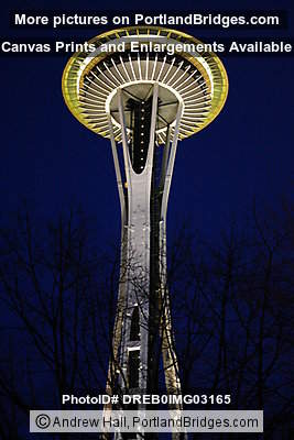 Seattle Space Needle, Dusk