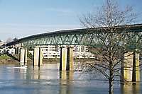 Portland Sellwood Bridge Buildings 