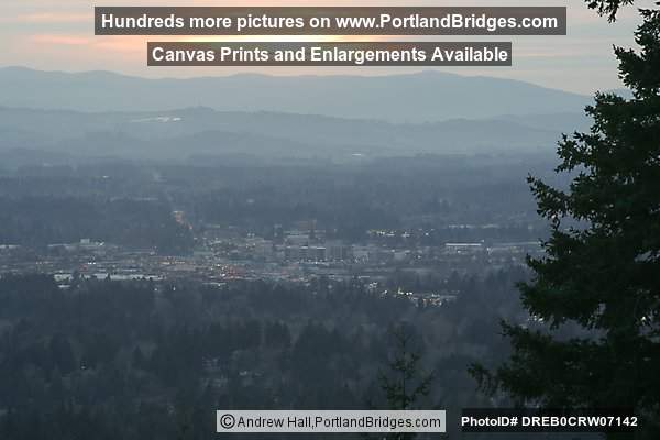 Beaverton Sunset - from Council Crest (Portland, Oregon)