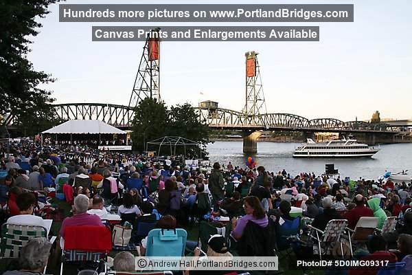 Portland Waterfront, Oregon Sympony Concert, Portland Spirit