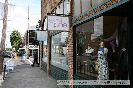 NE Broadway Shops (edge of Irvington)